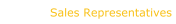 Sales Representatives